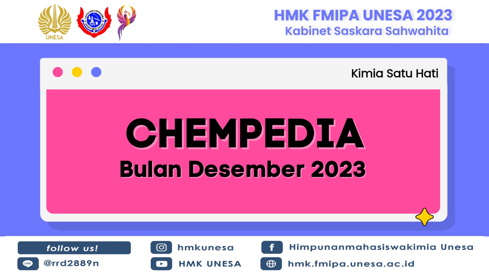 Chempedia Edisi Bulan Desember Hmk Fmipa Unesa